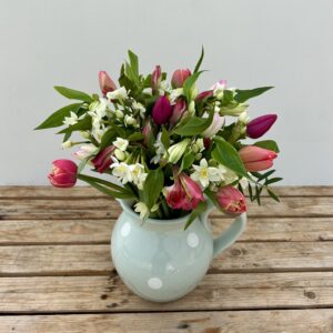 Narcissi, Tulips & Alstroemeria